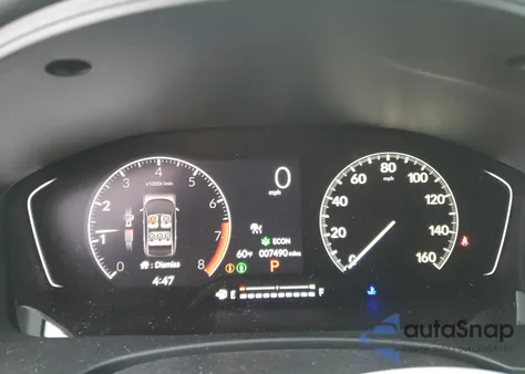 2025 Honda Civic Sport z USA, uszkodzony, nr VIN 2HGFE2F59SH554339